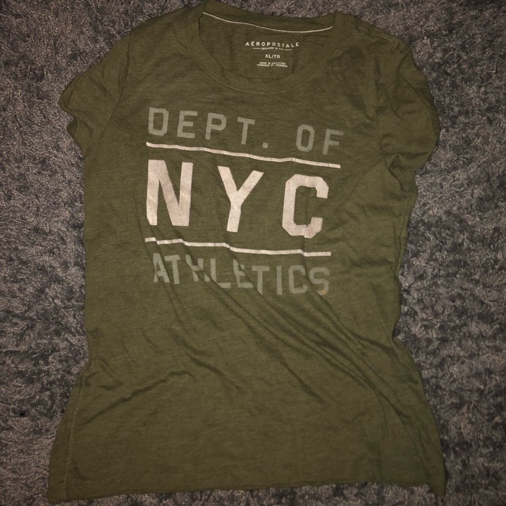 green aeropostale t-shirt